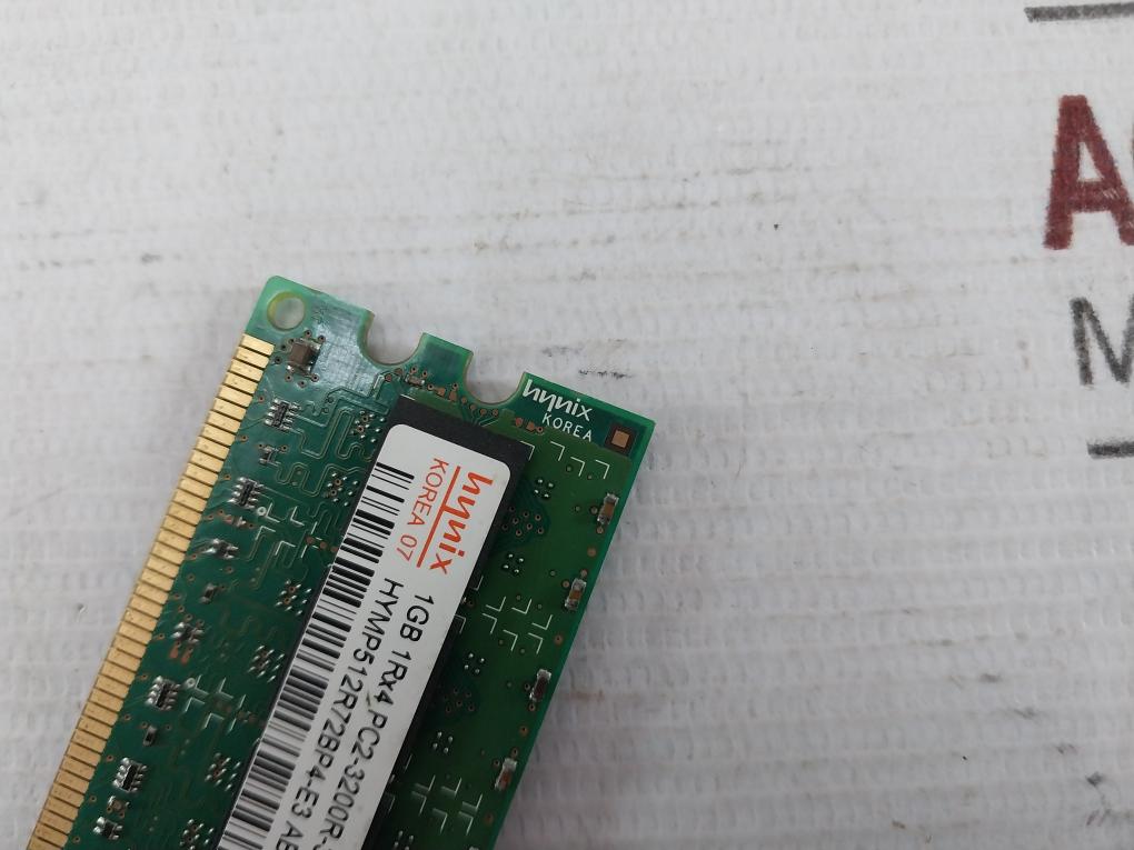 Hynix 1Gb 1Rx4 Pc2-3200R-333-12 Memory Ram D22Nsy6 0506C5 0626-3