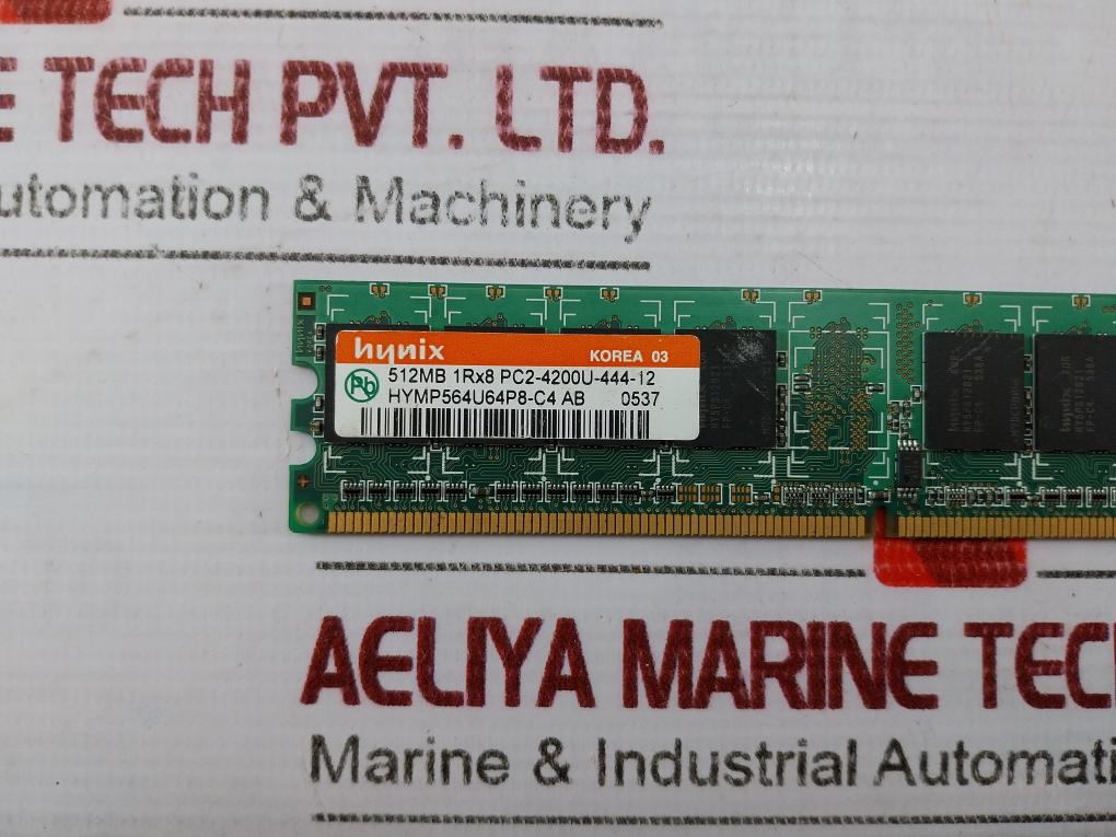 Hynix 512mb Laptop Memory Ram Pc2-4200u-444-12 Rev 10 Hymp564u64p8-c4 Ab