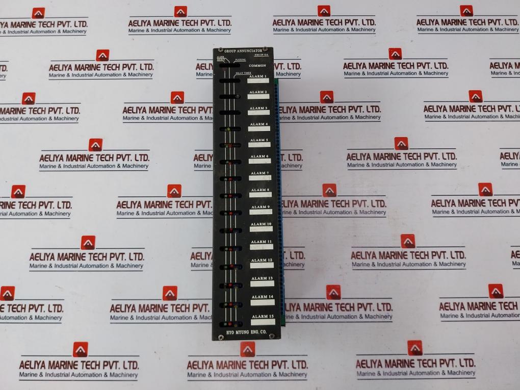 Hyo Myung Hm15P-ga Group Annunciator Hm-10011