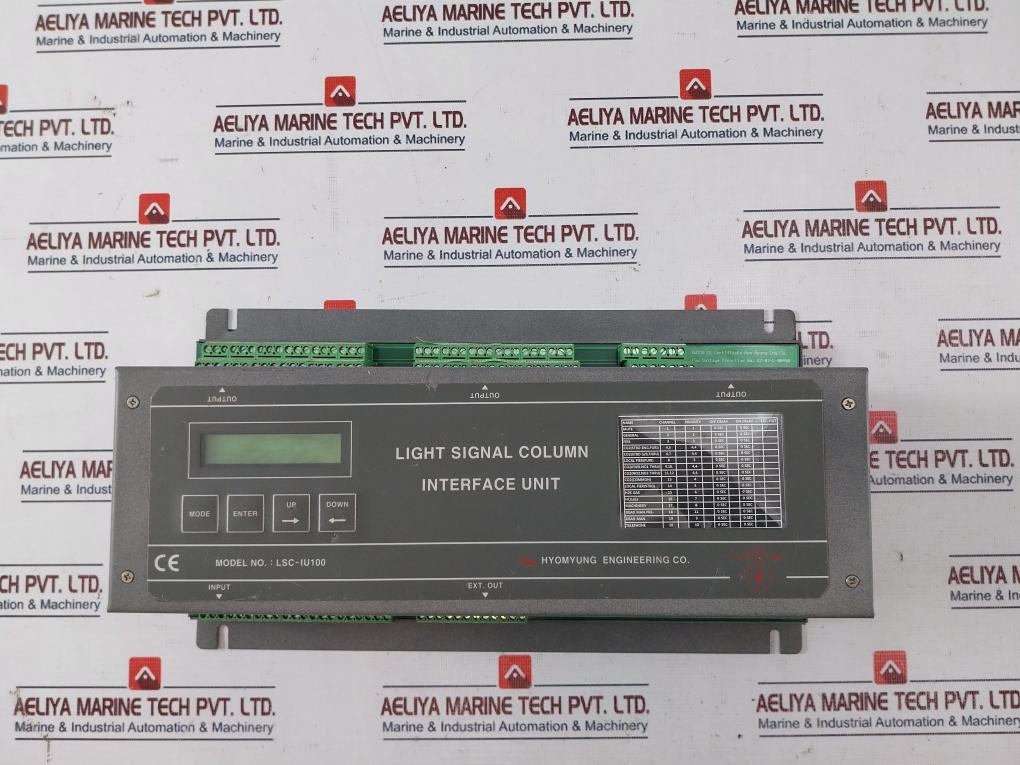 Hyomyung Engineering Lsc-iu100 Light Signal Column Interface Unit