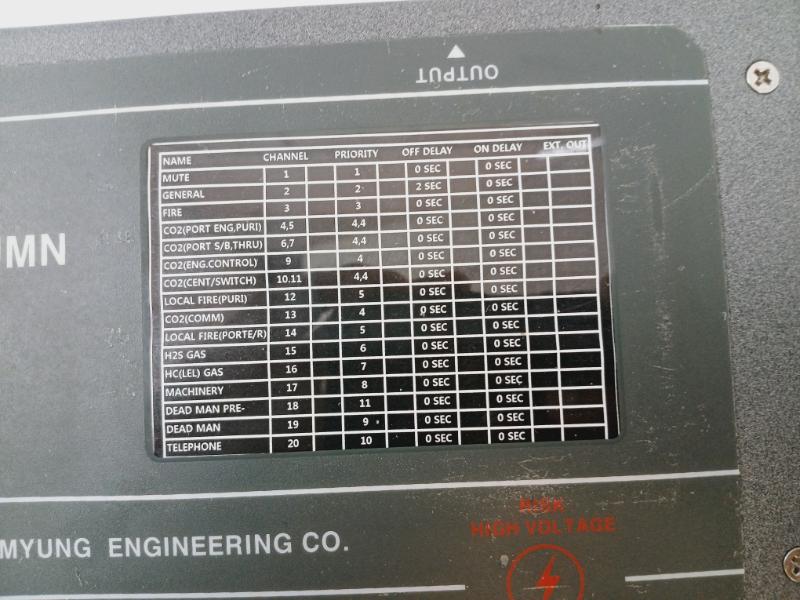 Hyomyung Engineering Lsc-iu100 Light Signal Column Interface Unit Ac250 24A