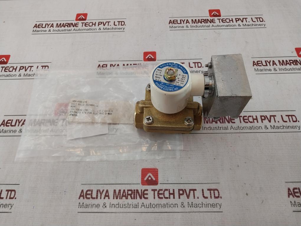 Hyoshin Hpw 206 Solenoid Valve 3/4 Inch Pt Ac220V 60Hz 0-10 Kgf/Cm²