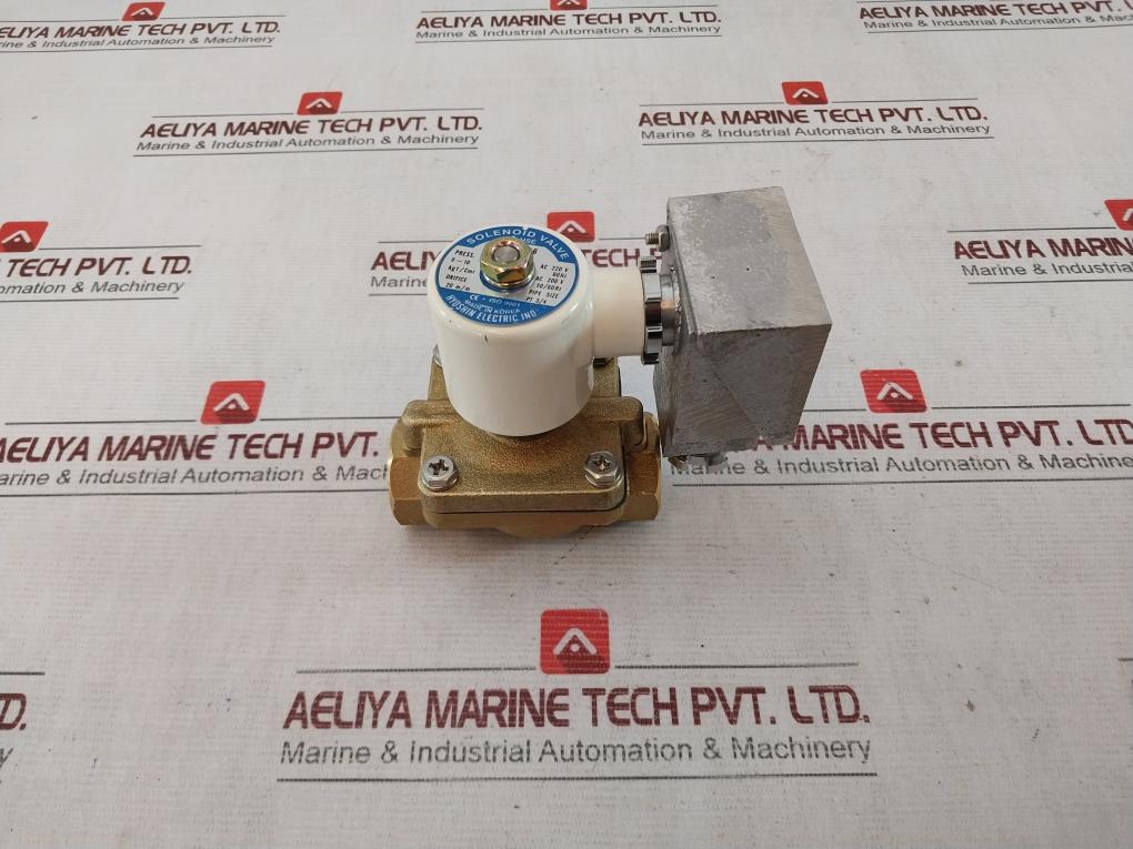 Hyoshin Hpw 206 Solenoid Valve 3/4 Inch Pt Ac220V 60Hz 0-10 Kgf/Cm²