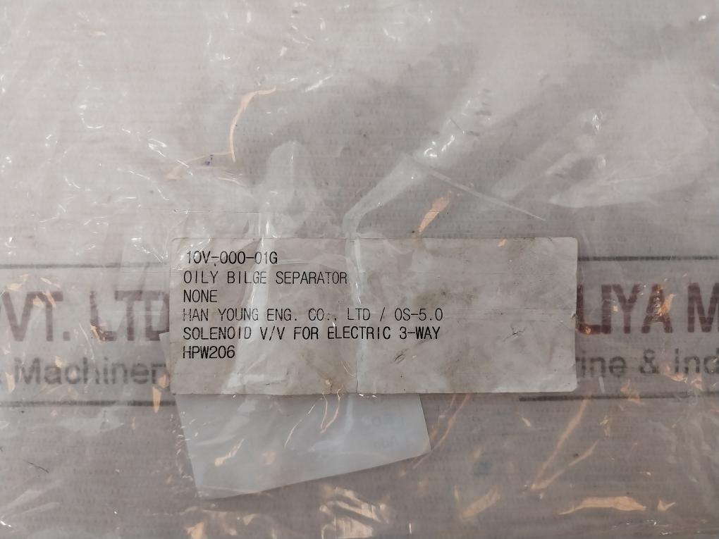 Hyoshin Hpw 206 Solenoid Valve 3/4 Inch Pt Ac220V 60Hz 0-10 Kgf/Cm²