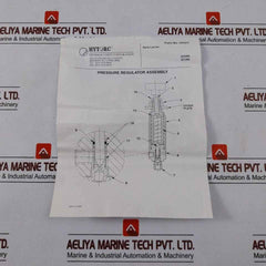 Hytorc 252284 Pressure Regulator Assembly 0-700 Bar,Pmp252284