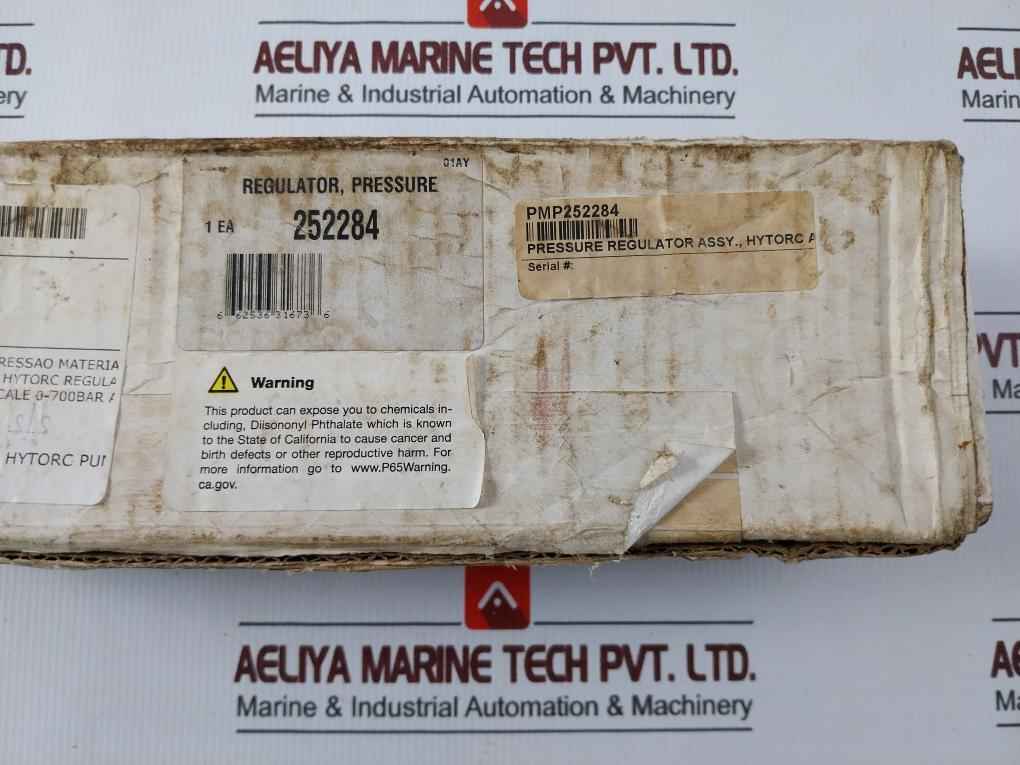 Hytorc 252284 Pressure Regulator Assembly 0-700 Bar,Pmp252284