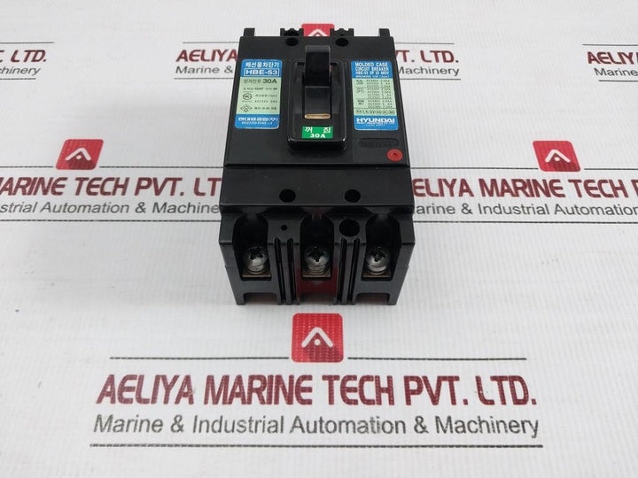 Hyundai-Molded-Case-Circuit-Breaker-660v-30a-3-Pole-Hbe-53-4