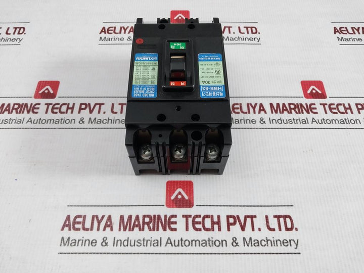 Hyundai-Molded-Case-Circuit-Breaker-660v-30a-3-Pole-Hbe-53-5