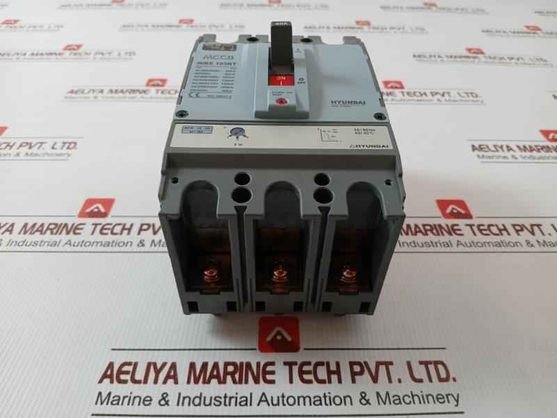 Hyundai 100Af 3P 50/60Hz Molded Case Circuit Breaker Hibx 103Nt