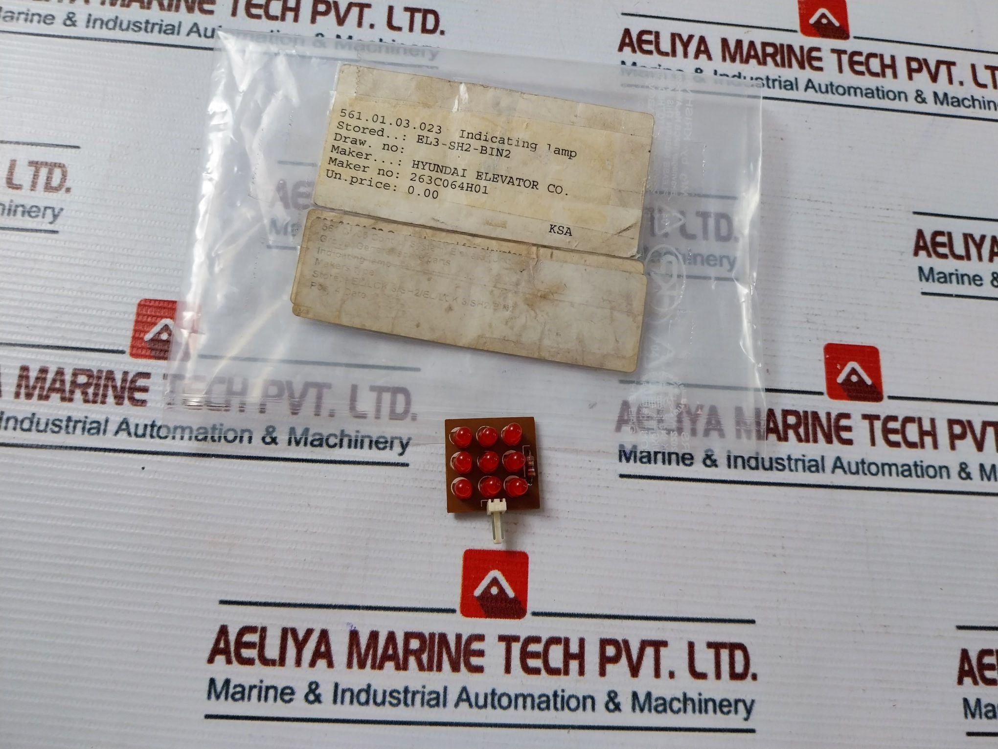 Hyundai 263C064H01 Indicating Lamp