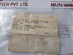Hyundai 263C064H01 Indicating Lamp