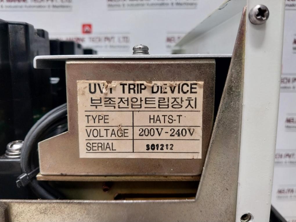 Hyundai 3 Poles Air Circuit Breaker Hat 12/3P 690Vac 50/60Hz Aor-1S-as Hats-t