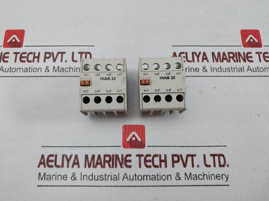 Hyundai 4-pole Auxiliary Contact Block 690V Ac Hiab 22