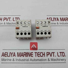 Hyundai 4-pole Auxiliary Contact Block 690V Ac Hiab 22