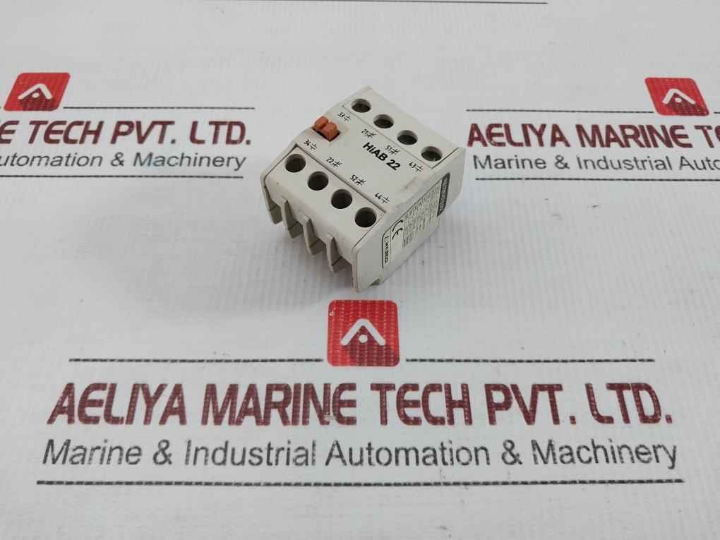 Hyundai 4-pole Auxiliary Contact Block 690V Ac Hiab 22