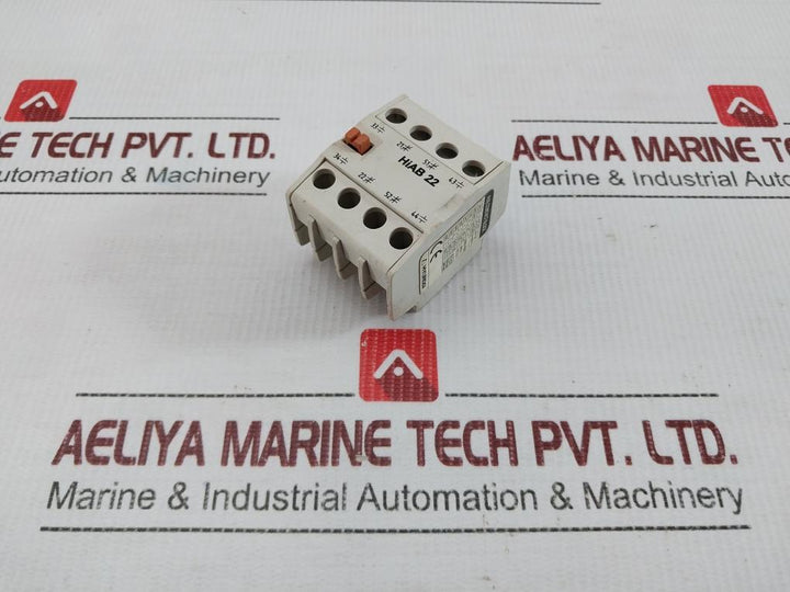 Hyundai 4-pole Auxiliary Contact Block 690V Ac Hiab 22