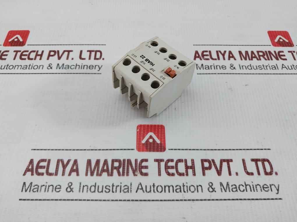 Hyundai 4-pole Auxiliary Contact Block 690V Ac Hiab 22