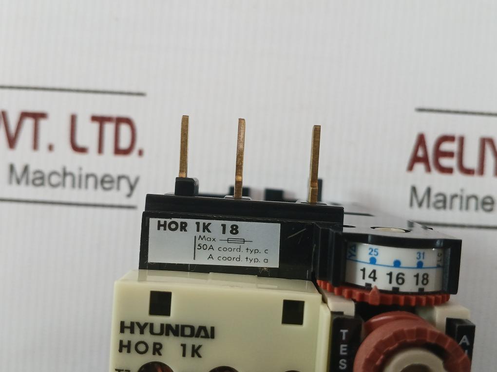 Hyundai 660V/5A Thermal Overload Relay Hor 1K 18