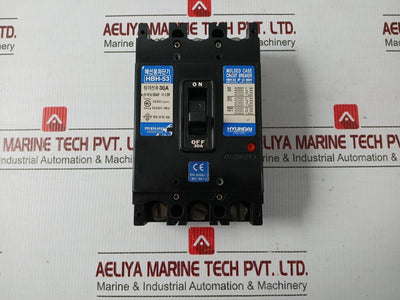Hyundai 660V Molded Case Circuit Breaker Hbh-53