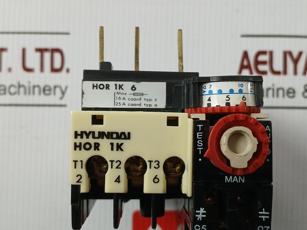 Hyundai 660V Thermal Overload Relay Hor 1K6