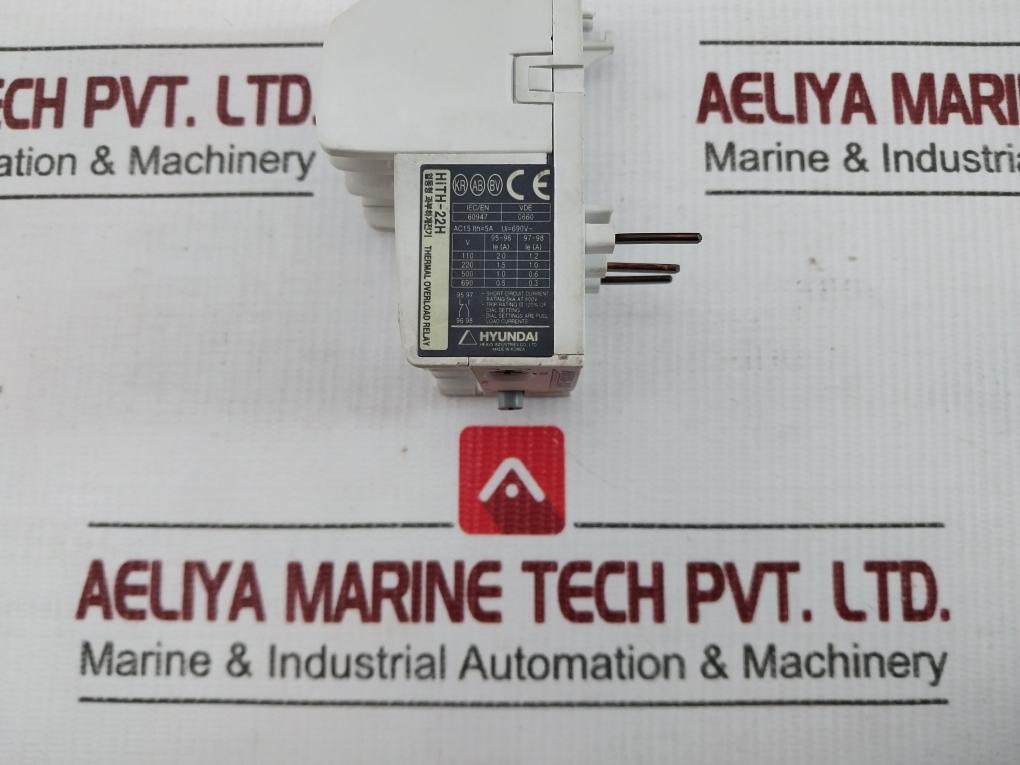 Hyundai 690V/5A Thermal Overload Relay Hith-22H