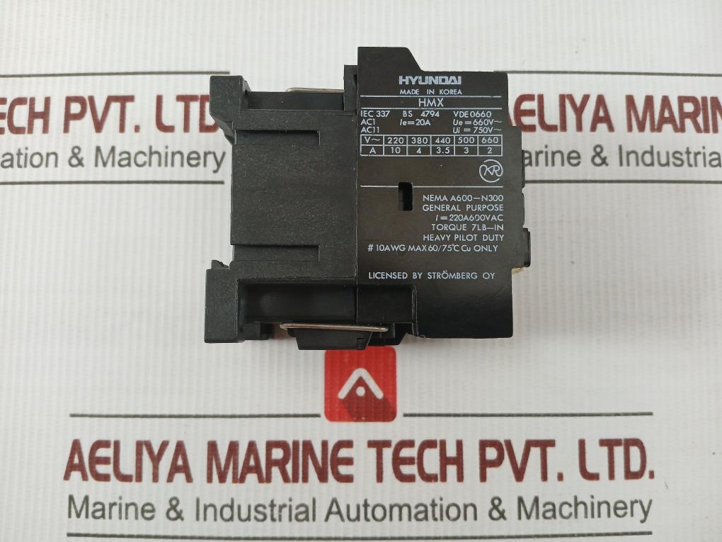 Hyundai 750V/20A Control Relay Hmx 31