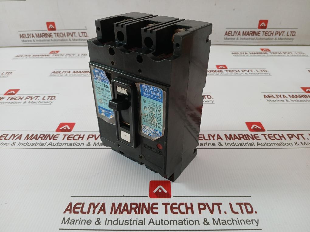 Hyundai Ac440V 7.5Ka Molded Case Circuit Breaker Hbs-63C