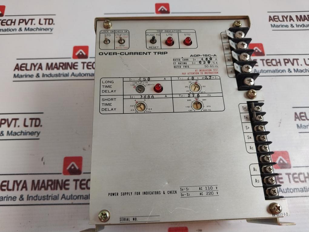 Hyundai Aop-1Sc-a Over-current Trip Air Breaker