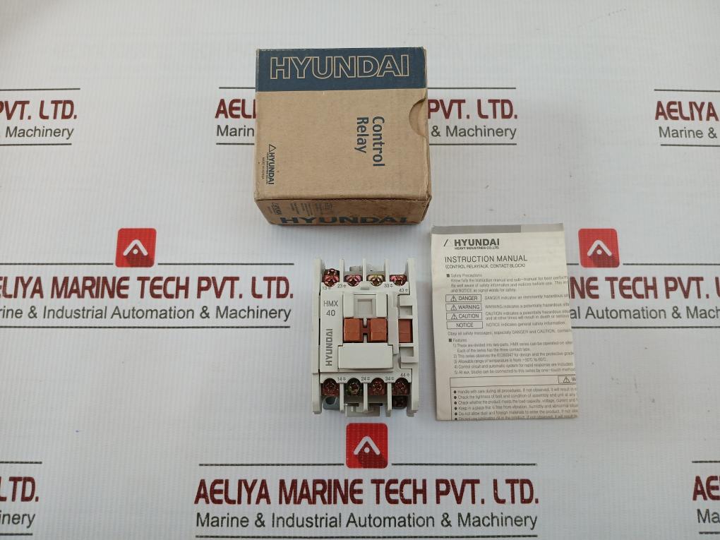 Hyundai Auxiliary Contact Block 200...220V 60Hz Hmx 40