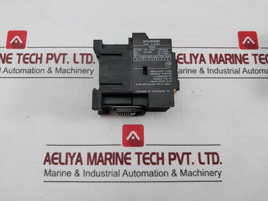 Hyundai Auxiliary Contactor 750Vac Hmx 22