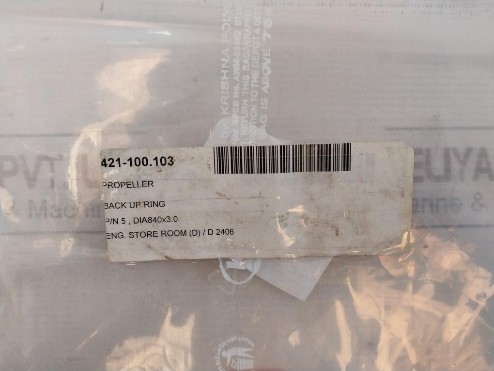 Hyundai Back-up O-ring Dia840X3.0 421-100.103