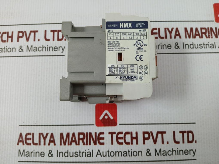 Hyundai Control Relay 1000V/20A Hmx 31