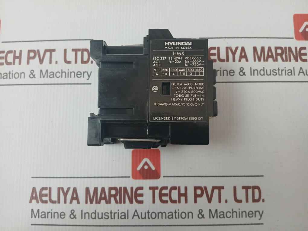 Hyundai Control Relay 50-60Hz Hmx 22