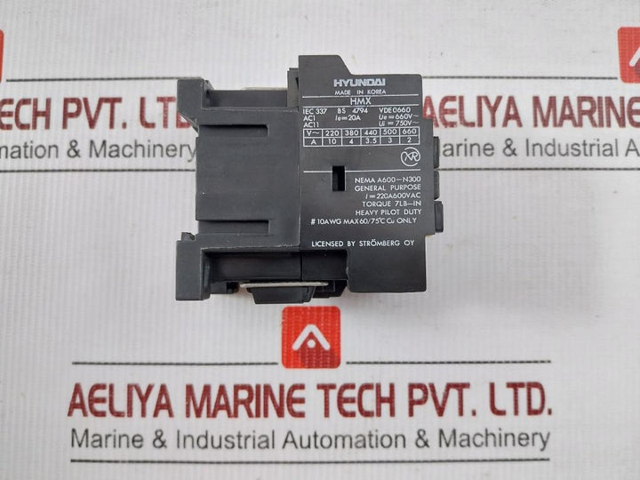 Hyundai Control Relay 750V/20A Hmx 22