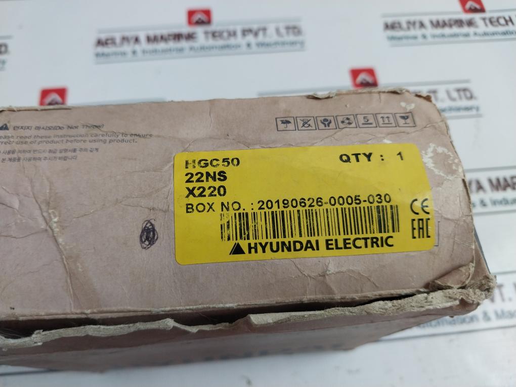 Hyundai Electric Hgc 50 Magnetic Contactor 70A 220V 50Hz