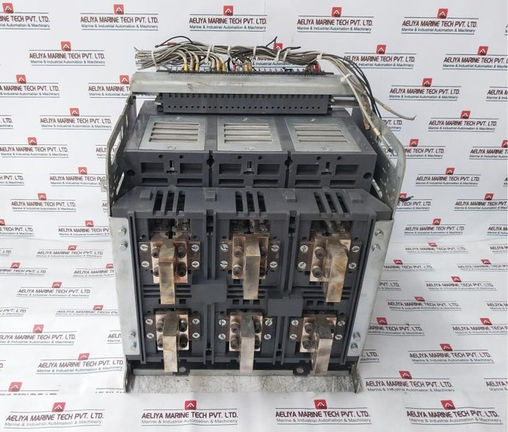Hyundai Electric Uan25b3b Air Circuit Breaker 3 Pole 2500a 12kv 1000v