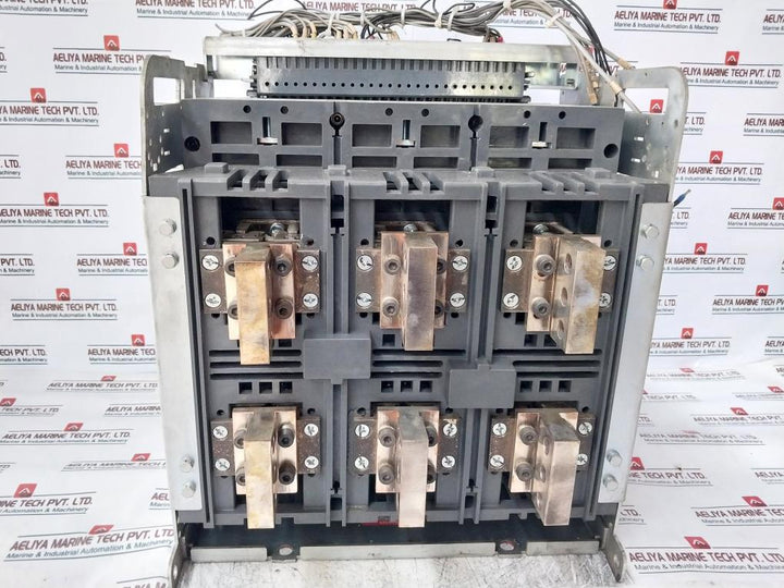 Hyundai Electric Uan25b3b Air Circuit Breaker 3 Pole 2500a 12kv 1000v