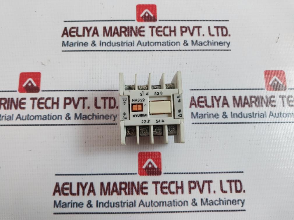 Hyundai Hab22 Aux. Contact Block 16A 750V