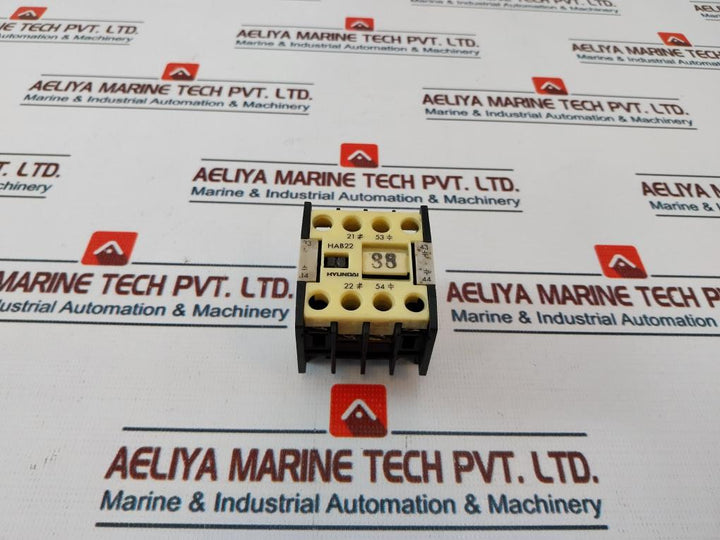 Hyundai Hab22 Auxiliary Contact Block 660V 16A