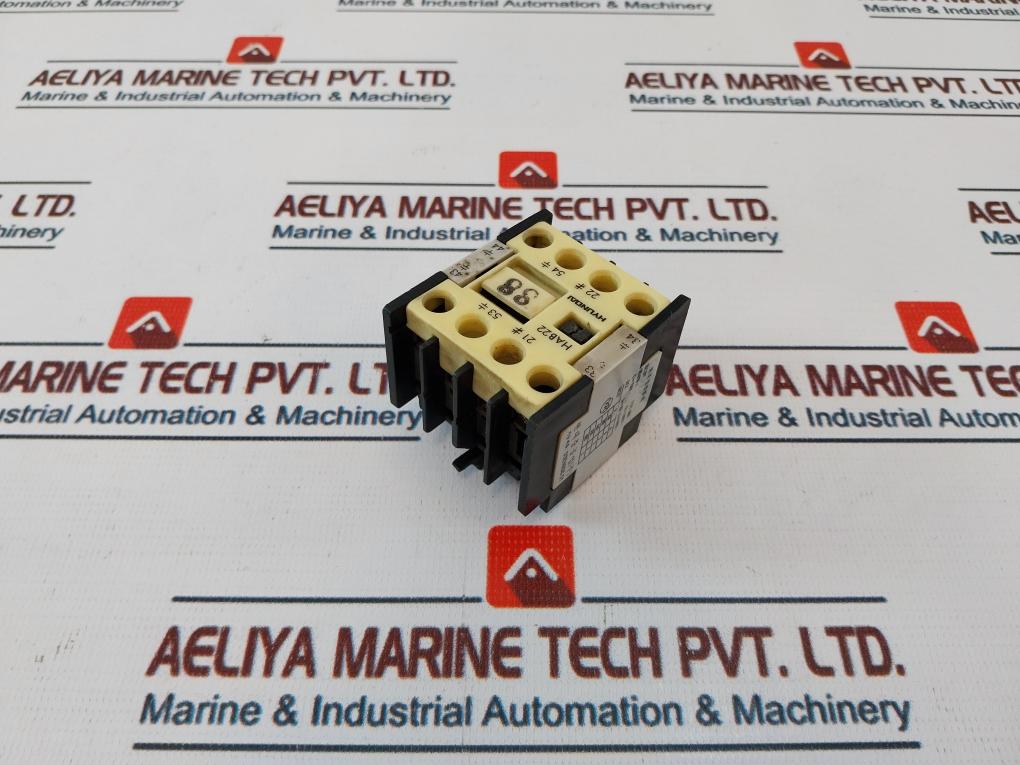 Hyundai Hab22 Auxiliary Contact Block 660V 16A