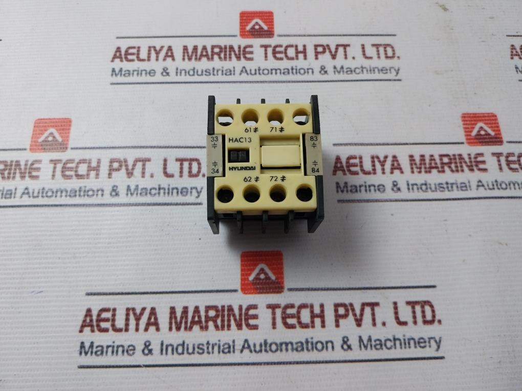 Hyundai Hac13 Aux.Contact Block 16A 660V~