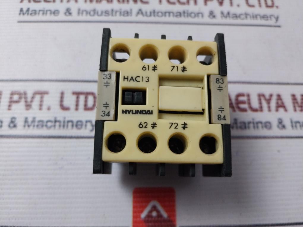 Hyundai Hac13 Aux.Contact Block 16A 660V~