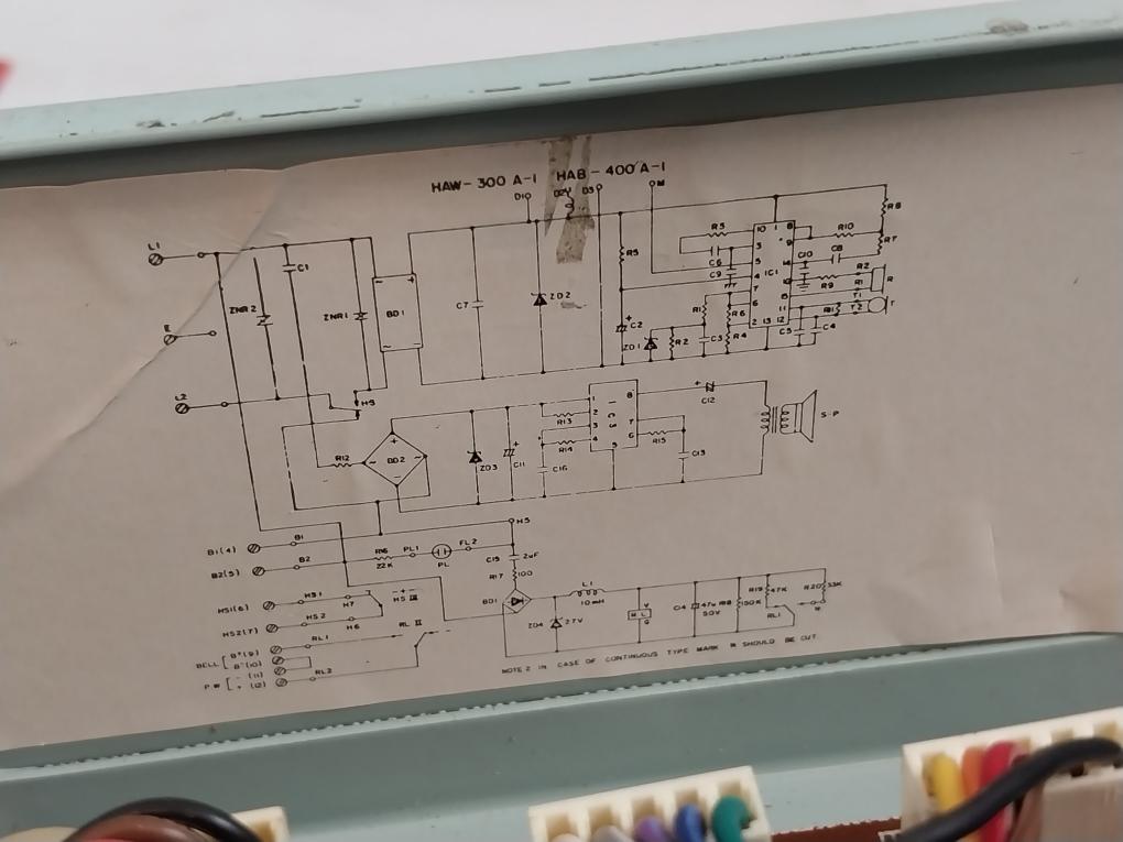 Hyundai Haw-300 A-1 Wall Type Telephone Hei-at002 Rl Ds2-c-24V