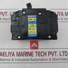 Hyundai Hbd-52 2-pole Molded Case Circuit Breaker 10A