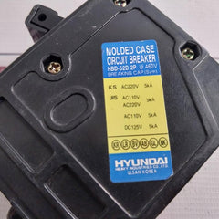 Hyundai Hbd-52D Molded Case Circuit Breaker Dc125V 5Ka