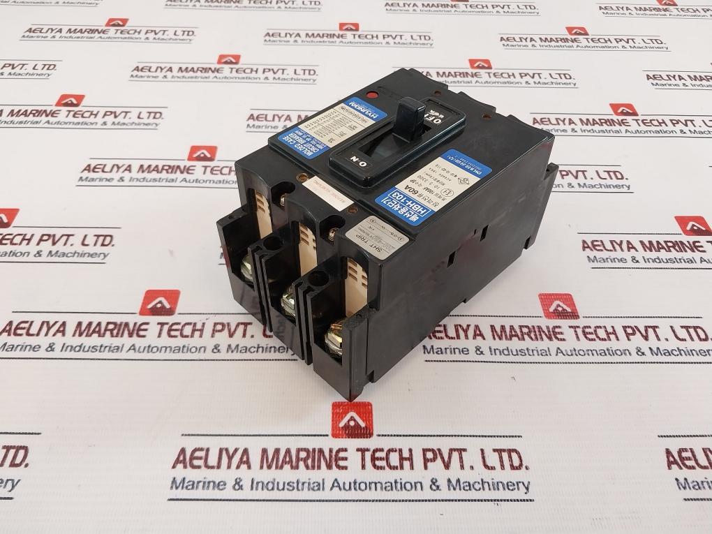 Hyundai HBH-103 3 Pole Molded Case Circuit Breaker 60A 660V 100AF