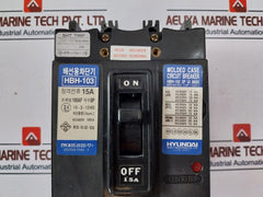 Hyundai HBH-103 Molded Case Circuit Breaker 15A 10-3-1240