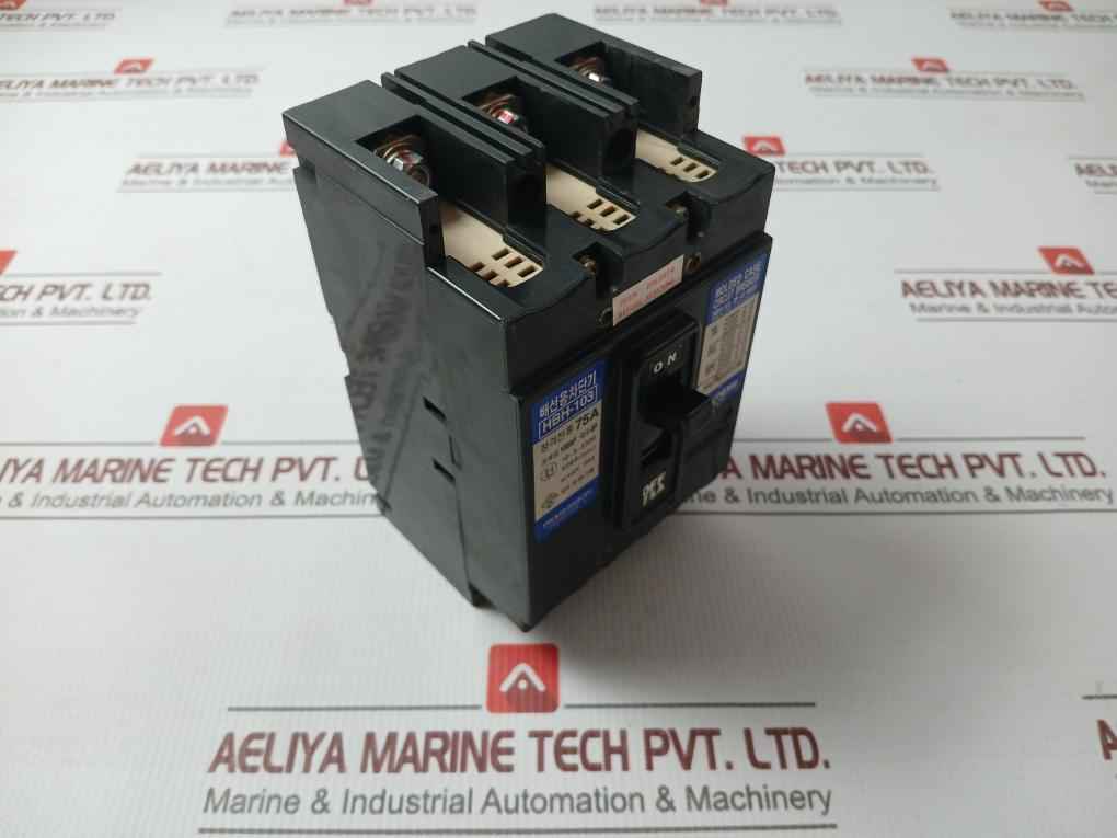 Hyundai Hbh-103 Molded Case Circuit Breaker 660V/75A