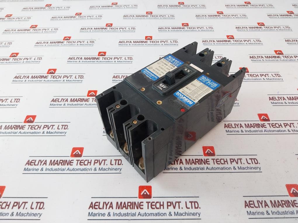 Hyundai HBH-203 125A 3P Molded Case Circuit Breaker 10-3-3008
