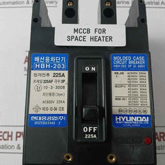 Hyundai Hbh-203 Circuit Breaker Ac600V 225A